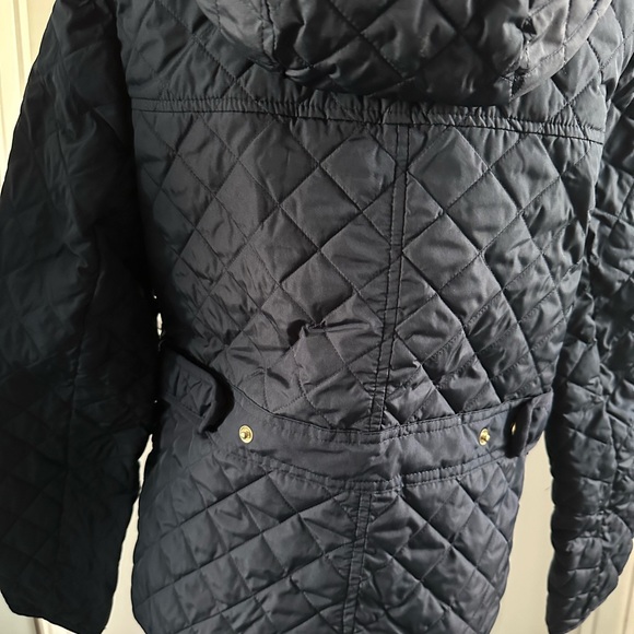 J.Crew Navy Quilted Field Jacket Size XS Like New - Picture 6 of 11